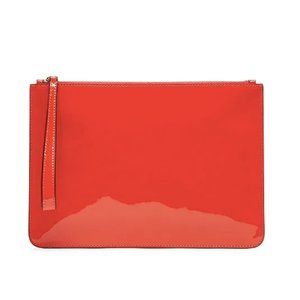 Patent Leather Wristlet Clutch